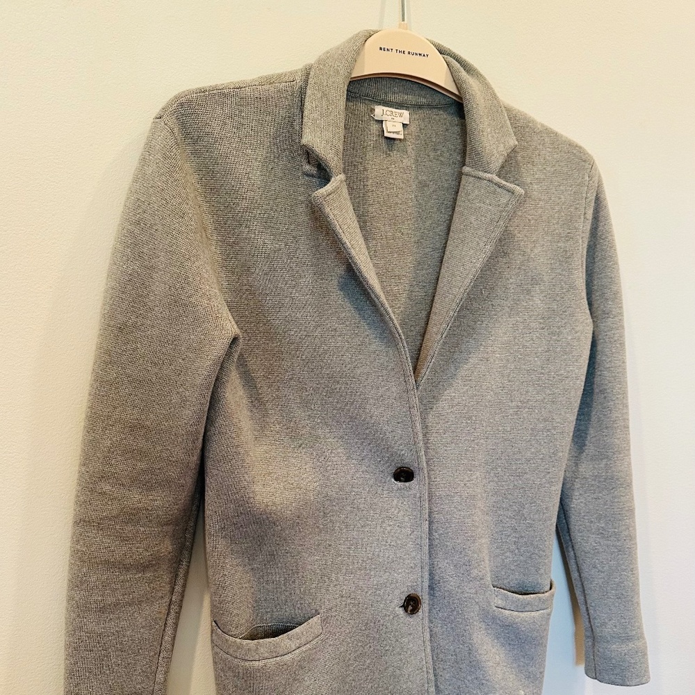 J.Crew Sweater Blazer